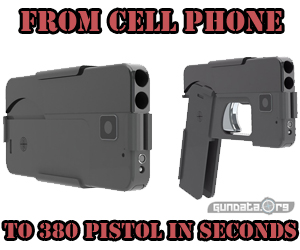 Pistol Looks Like Cell Phone