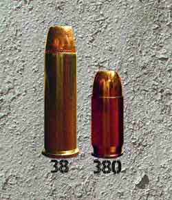 38 Special vs 380 ACP