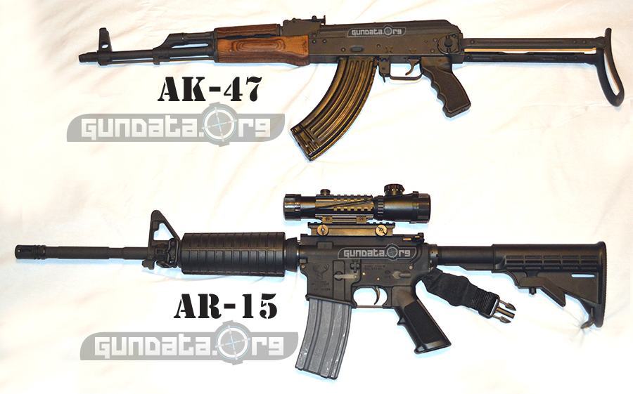 m16 vs ak47 bullet