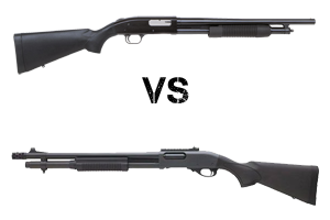 Remington 870 e Mossberg 590 a confronto